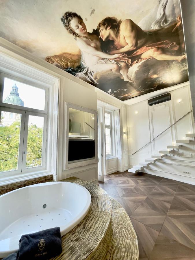 Ferienwohnung Vip Jacuzzi Luxury Budapest Exterior foto