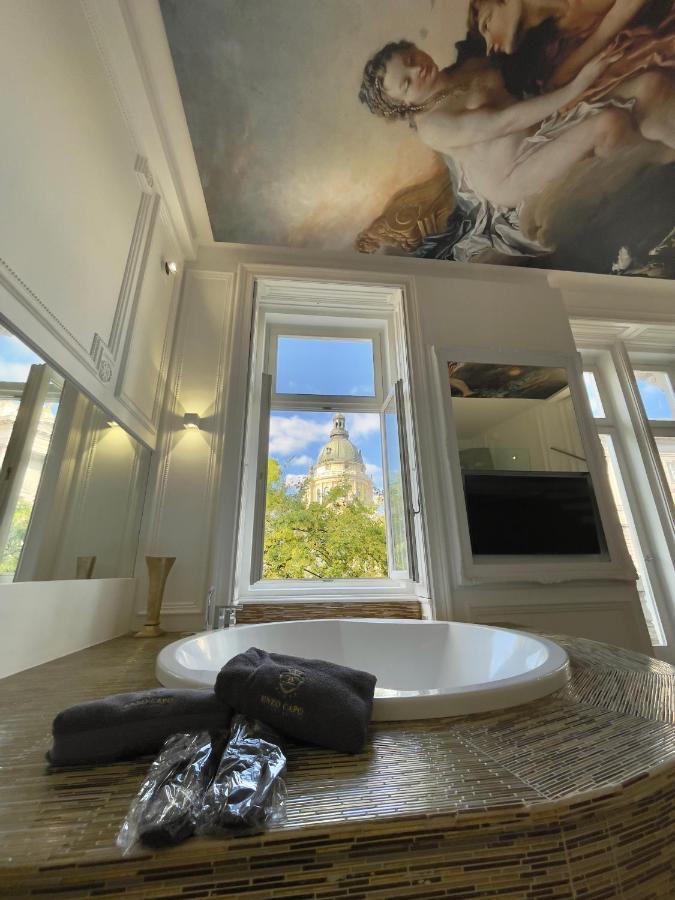 Ferienwohnung Vip Jacuzzi Luxury Budapest Exterior foto