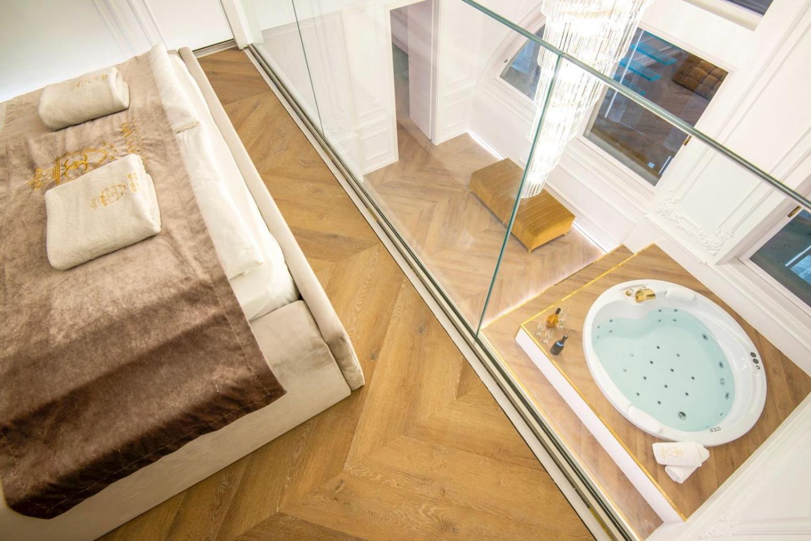 Ferienwohnung Vip Jacuzzi Luxury Budapest Exterior foto